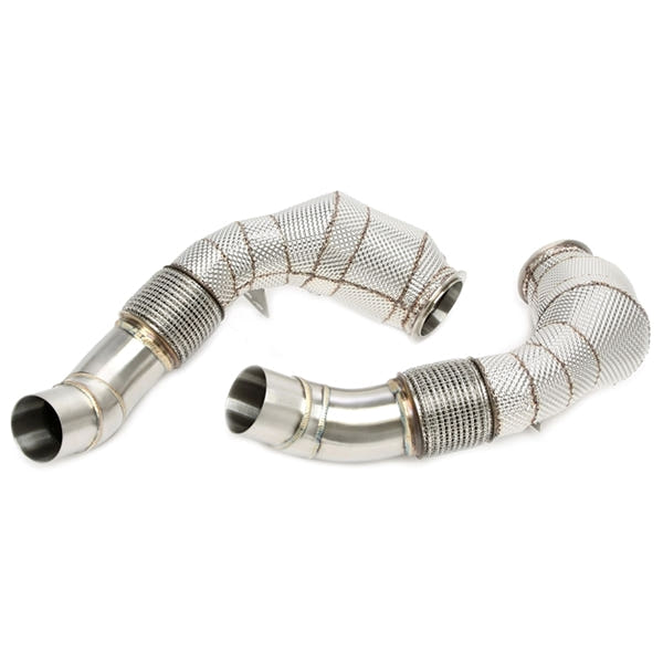 TA Technix Downpipe Med Varmeskjold Og Katalysator Converter BMW 5 Serie M5 F10 – Monteringsdiagram med delnumre