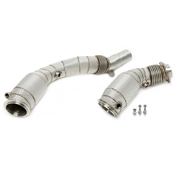 TA Technix Downpipe Med Varmeskjold Og Katalysator Converter BMW 2 Serie M2 Coupe F87