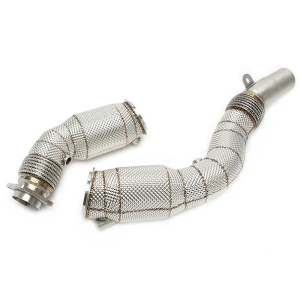 TA Technix Downpipe Med Varmeskjold Og Katalysator Converter BMW 2 Serie M2 Coupe F87 – Monteringsdiagram med delnumre