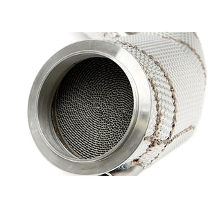 TA Technix Downpipe Med Varmeskjold Og Katalysator Converter BMW 3 Serie M3 F80 – Monteringsdiagram med delnumre og bremseholder