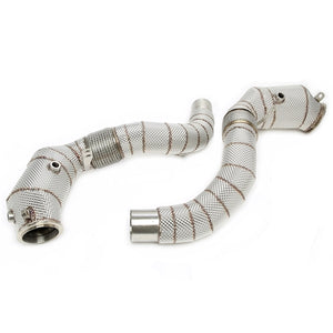 TA Technix Downpipe Med Varmeskjold Og Katalysator Converter BMW 8 Serie Type G14/G15/G16