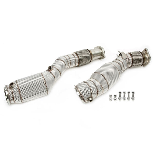 TA Technix Downpipe Med Varmeskjold Og Katalysator Converter BMW X4 Serie F98