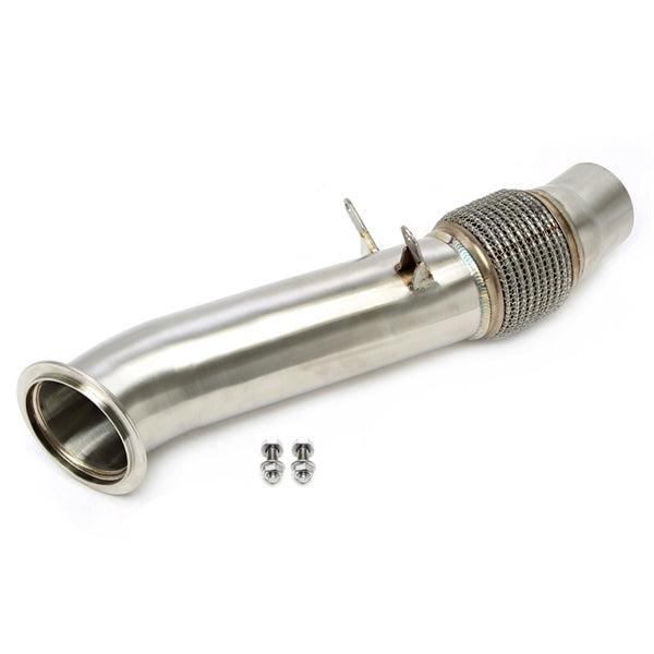 TA Technix Downpipe Uden Katalysator Med Flexrør BMW X5 med 4,0" EEC (Elektronisk Wastegate) Type F15