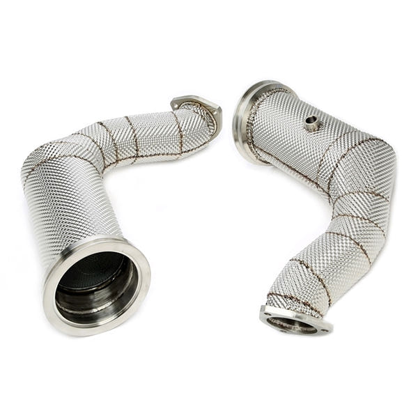 TA Technix Downpipe Med Varmeskjold Og Katalysator Converter Audi Q7 Type 4L (4M)