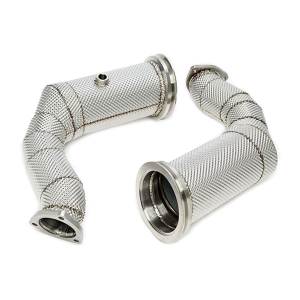 TA Technix Downpipe Med Varmeskjold Og Katalysator Converter Audi Q7 Type 4L (4M)