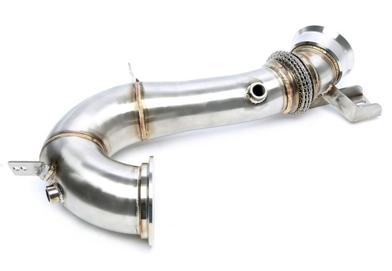 TA-Technix Downpipe Mercedes CLS – Stål downpipe med bøjning udstødning