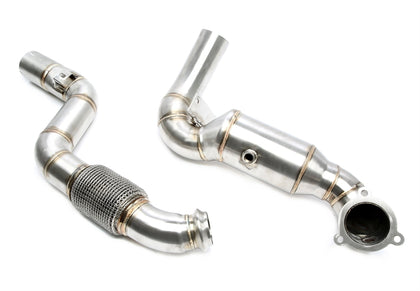 TA-Technix Downpipe Mercedes A-classe – Katalisatorrørsystem med forbinder