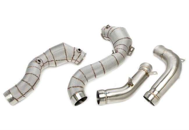 TA Technix Downpipe Med Varmeskjold Og Katalysator Mercedes Benz E-klasse Type W213 – Intercooler rør aluminium samling