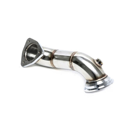 TA-Technix downpipe i rustfrit stål til Opel Astra H med svejsede samlinger og optimal flow-design