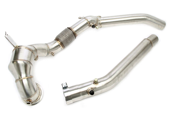 TA Technix Downpipe Med Katalysator Og OPF Cupra Ateca Type KH – Rørkomplex med bøjning og katalysator-sektion