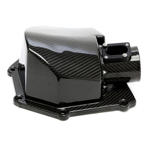 TA Technix Carbon Air Intake BMW 3 Series G80 – Composite luftfilter kasse fra siden