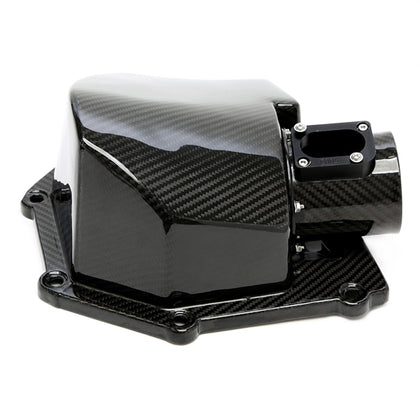 TA Technix Carbon Air Intake BMW 3 Series G80 – Composite luftfilter kasse fra siden