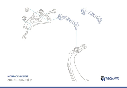 TA-Technix Camber Justering Audi A4 B5