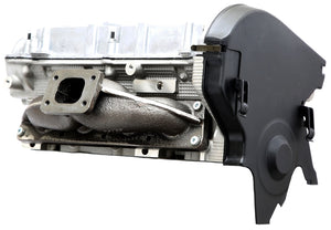 TA-Technix Turbo manifold i støbt stål VW Golf 4 – Motor plastik bakside, sort kabinet