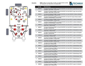 TA-Technix Poly Bøsning BMW 3-Serie E90, E91, E92, E93