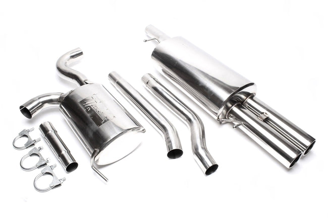 TA-Technix Catback system i rustfrit stål VW Passat B5 3BG