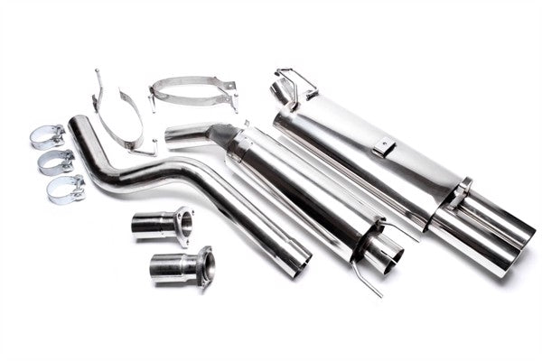 TA-Technix Catback system i rustfrit stål Opel Astra F