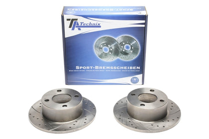 TA Technix Sport Bremseskivesæt, Bagaksel Audi 100 Type 44, 44Q, C3