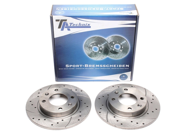 TA Technix Sport Bremseskivesæt, Bagaksel Peugeot 405 II Break (4E)
