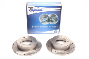 TA Technix Sport Bremseskivesæt, Bagaksel Hyundai Sonata III (Y-3)