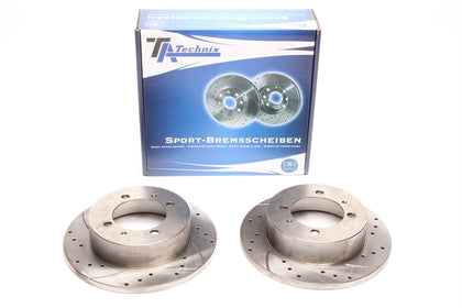 TA Technix Sport Bremseskivesæt, Bagaksel Hyundai Sonata III (Y-3)