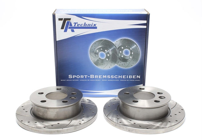 TA Technix Sport Bremseskivesæt, Foraksel VW Transporter T4 Type 70XD