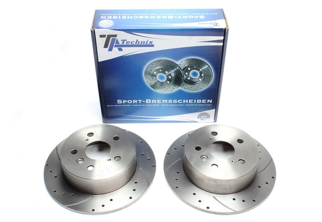 TA Technix Sport Bremseskivesæt, Bagaksel Toyota Camry Notchback Type XV4