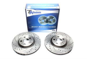 TA Technix Sport Bremseskivesæt, Foraksel Peugeot Expert Box (222)