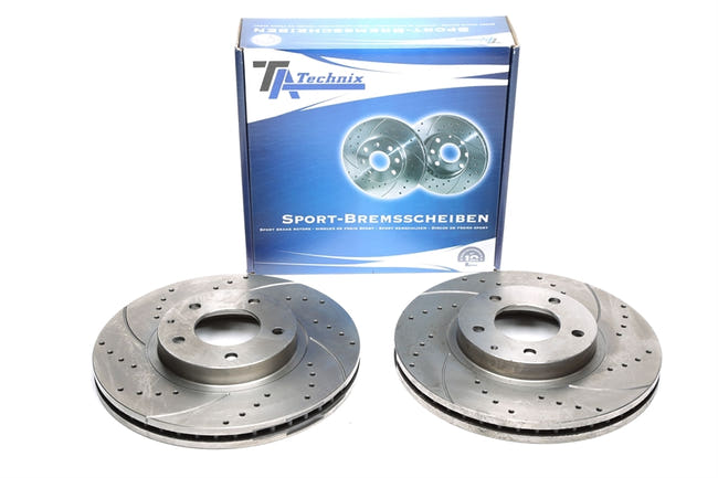 TA Technix Sport Bremseskivesæt, Foraksel Mazda MPV II (LW)