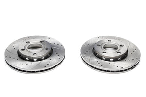TA Technix Sport Bremseskivesæt, Foraksel Audi 100 Type  44, 44Q, C3