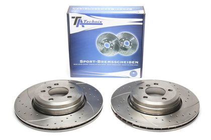 TA Technix Sport Bremseskivesæt, Bagaksel BMW 7 Serie Type E65, E66