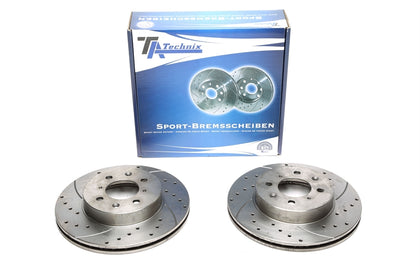 TA Technix Sport Bremseskivesæt, Foraksel Honda Accord III Aerodeck (CA)