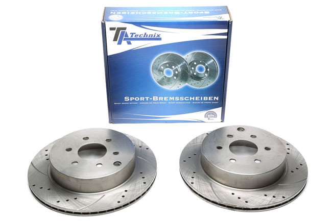 TA Technix Sport Bremseskivesæt, Bagaksel Nissan Pathfinder III (R51)