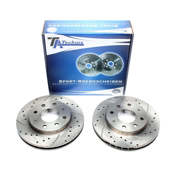 TA Technix Sport Bremseskivesæt, Foraksel Mitsubishi Space Wagon (N3_W, N4_W)