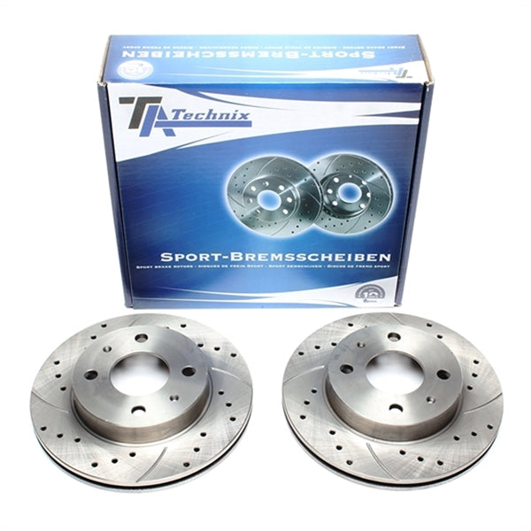 TA Technix Sport Bremseskivesæt, Foraksel Nissan Almera I Hatchback (N15)