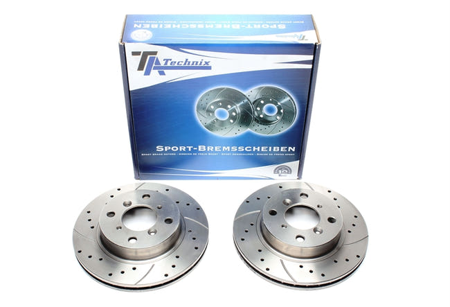 TA Technix Sport Bremseskivesæt, Foraksel Suzuki Baleno Station Wagon (EG)