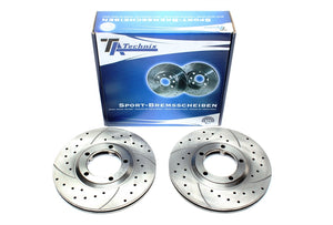 TA Technix Sport Bremseskivesæt, Foraksel Hyundai H100 Box
