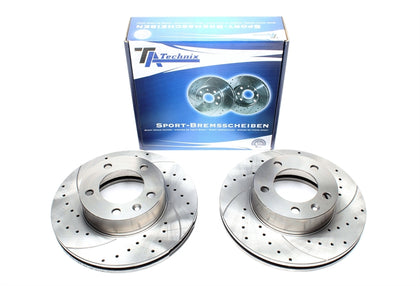TA Technix Sport Bremseskivesæt, Foraksel Nissan Interstar Box (X70)