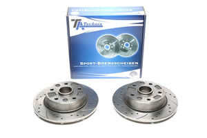 TA Technix Sport Bremseskivesæt, Bagaksel Mazda 626 III Coupe (GD)
