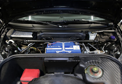 TA Technix Aluminium Tårnstiver I Carbon Look Porsche 911 (996) – Rørsystem-kompleks med katalysator og bøjninger