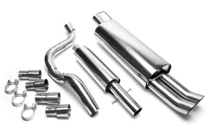 TA-Technix Catback system i rustfrit stål VW Golf 4