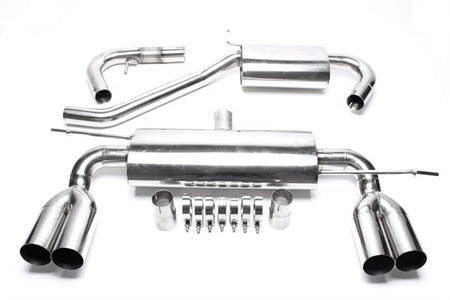 TA-Technix Duplex Catback system i rustfrit stål VW Golf 5 Plus
