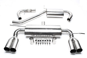 TA-Technix Duplex Catback system i rustfrit stål VW Golf 5 Plus