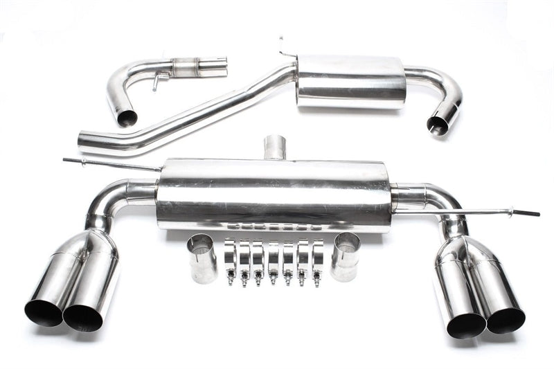 TA-Technix Duplex Catback system i rustfrit stål VW Golf 5 Plus