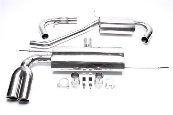 TA-Technix Catback system i rustfrit stål VW Golf 5