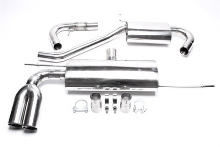TA-Technix Catback system i rustfrit stål VW Golf 5 Plus