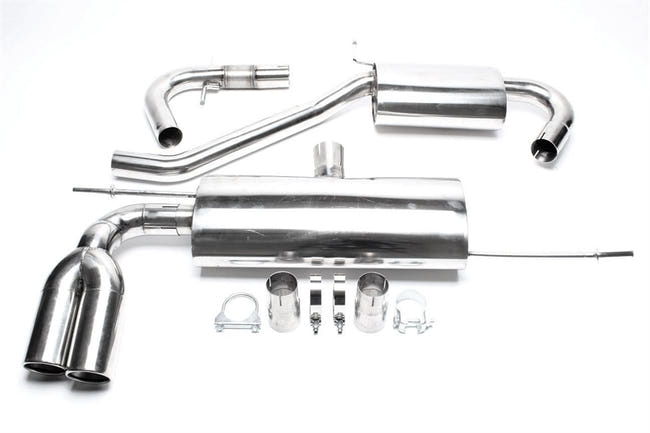 TA-Technix Catback system i rustfrit stål VW Golf 5 Plus
