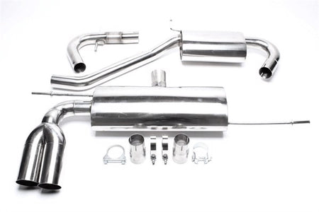 TA-Technix Catback system i rustfrit stål VW Golf 5