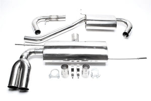 TA-Technix Catback system i rustfrit stål VW Golf 5 Plus