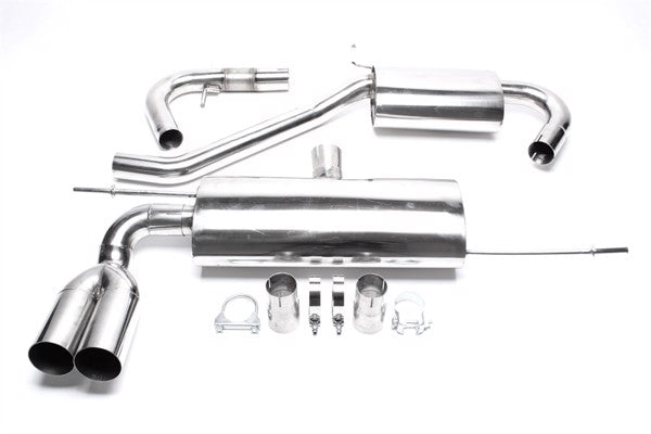 TA-Technix Catback system i rustfrit stål VW Golf 5